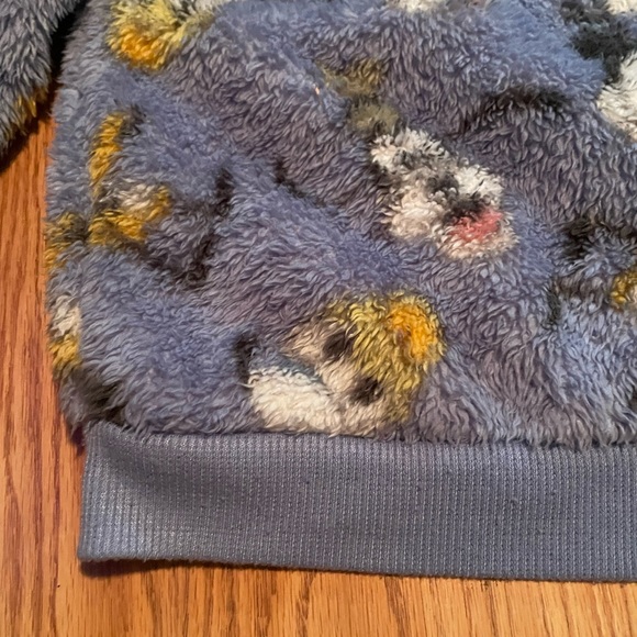 Disney Mickey Mouse Unisex Boy or Girls 5T Faux Sherpa Sweatshirt - Picture 6 of 7